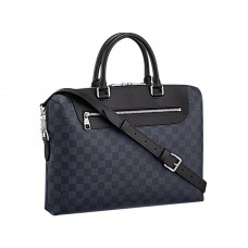 Louis Vuitton Damier Cobalt Canvas Day Dokumentenhalter