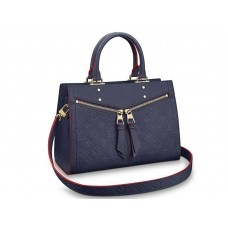 Louis Vuitton Monogramm Empreinte Leder Sully PM Marinerot m54195