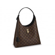 Louis Vuitton Flower Hobo Monogram Canvas Schwarz m43545