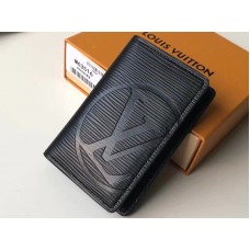 Louis Vuitton Epi Leder-Taschenorganizer Schwarz m63516