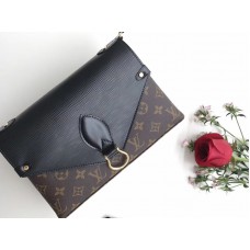 Louis Vuitton Monogram Canvas Saint Michel Schwarz m44030