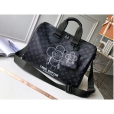 Louis Vuitton-Monogramm Eclipse Canvas Speedy Bandouliere 40 me4300