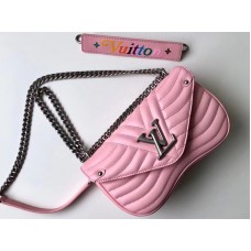 Louis Vuitton New Wave Leder-Kettentasche MM m51944