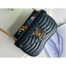 Louis Vuitton New Wave Leder-Kettentasche MM m51498