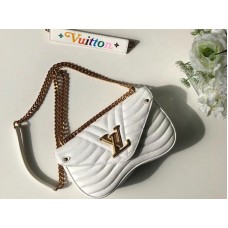 Louis Vuitton New Wave Lederkette Tasche MM m51945