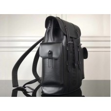 Louis Vuitton x Supreme Christopher Rucksack Epi PM Schwarz