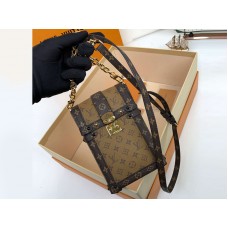 Louis Vuitton Monogram Reverse Trunk Handykette m44184