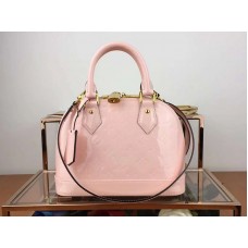 Louis Vuitton-Monogramm Vernis Alma BB Rose Ballerina m91607