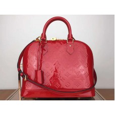 Louis Vuitton-Monogramm Vernis Alma PM Kirsche m91611
