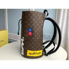 Louis Vuitton Monogram Canvas Rucksack Kreide Braun m44615
