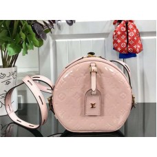 Louis Vuitton Monogram Vernis Soft Hutbox Ballerina Pink m53999