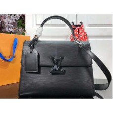 Louis Vuitton Epi Leder Grenelle MM Schwarz m53690