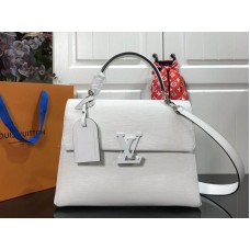 Louis Vuitton Epi Leder Grenelle MM Weiß m53690