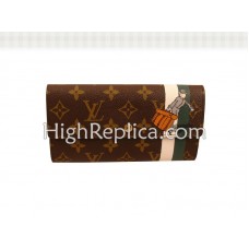 Louis Vuitton Monogram Groom Geldbörse mit Reißverschlussfach, Grün