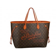 Louis Vuitton Monogram Neverfull GM Ikat Portofino